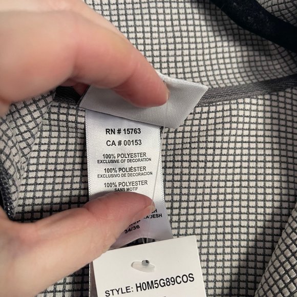 NHL Chicago Blackhawks Mens Pullover Small Gray 1/4 Quarter Zip Polyester NWT A3 - Picture 9 of 9